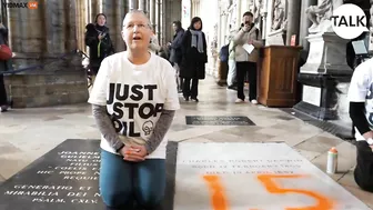 Climate Change Idiots Vandalize Charles Darwin's Grave