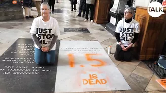 Climate Change Idiots Vandalize Charles Darwin's Grave