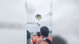 Couple Plunges To Beach After Paragliding Rope Breaks