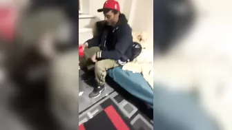 A Madman Accidentally Sets Himself On Fire
