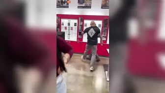 Weird Girl Caught Filming Miniskirt At Costco
