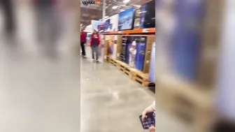 Weird Girl Caught Filming Miniskirt At Costco