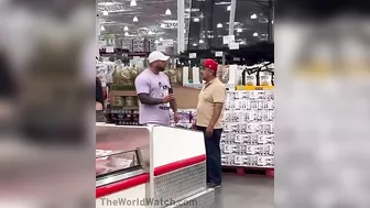 Creepy Man Caught Taking Photo Of His Wife