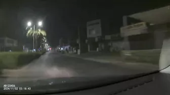 Dashcam Footage Shows Rocket Strikes In Central Israel