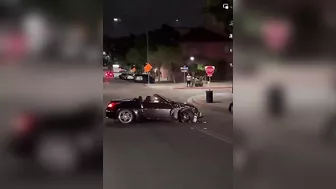 Desperate Drunk Girl Crashes Her Car And Somehow Drives Away