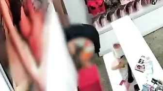 Desperate Man Fucks Woman In Lingerie Store