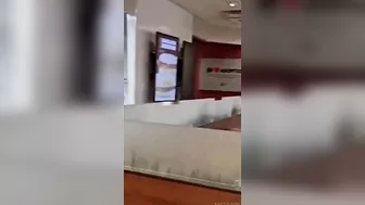 Destroyed Fast Food Restaurant