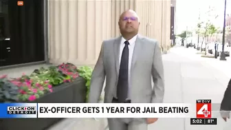 Detroit Police Officer Gets A Year In Jail For Beating And Knocking Suspect