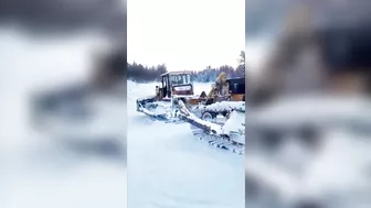 The Driver Sank His Machine Into The Frozen River Bottom