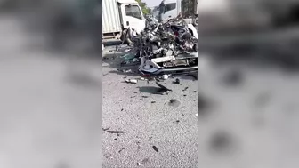 The Driver Fell Down At The Intersection With The Intention Of Dying.