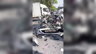 The Driver Fell Down At The Intersection With The Intention Of Dying.