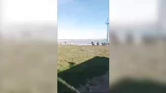 Drone Attacks On Russian Naval Base In Dagestan