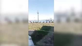 Drone Attacks On Russian Naval Base In Dagestan