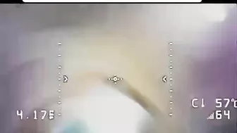 Drone And Woman's Butt