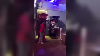 Drunk Idiot Trying To Headbutt