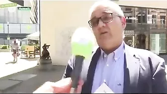 Drunk Man Disrupts Job Interview