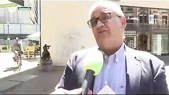 Drunk Man Disrupts Job Interview