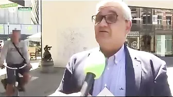 Drunk Man Disrupts Job Interview