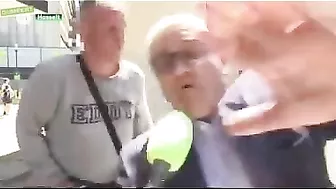 Drunk Man Disrupts Job Interview