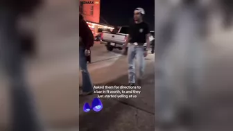 Drunk Tow Truck Scumbag Karen Attacks Woman And Asks For Directions