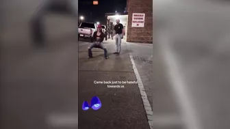 Drunk Tow Truck Scumbag Karen Attacks Woman And Asks For Directions