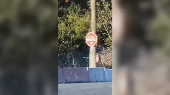 Man's Face Damaged By Traffic Cone While Rafting