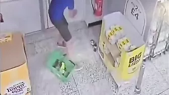 The Idiot Limped Away With A Broken Leg.