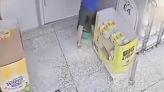 The Idiot Limped Away With A Broken Leg.