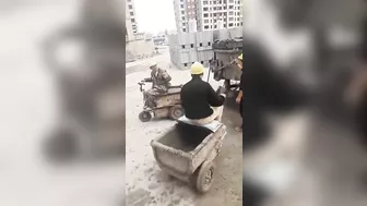 Electric Concrete Wheelbarrow