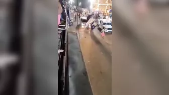 The Whole City Is Trying To Stop This Poor Giant Elephant. Leave Him Alone.