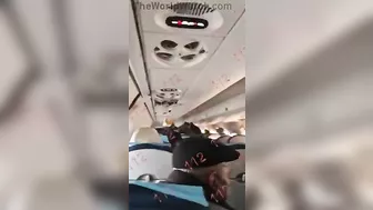 -Exclusive POV Stunning Video From Inside Crashed Plane 01