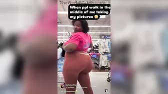 Fat Black Woman Tries To Do IG Live But Gets Interrupted
