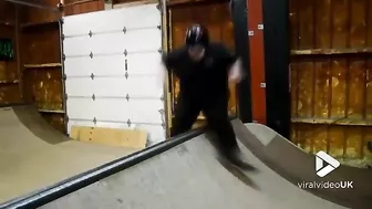 Fat Skater Broke His Balls