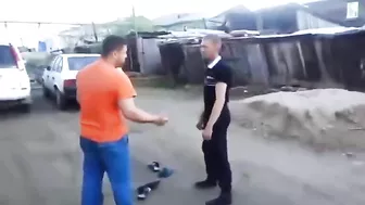 Fat Man Immediately Faces Legal Sanctions For Bullying