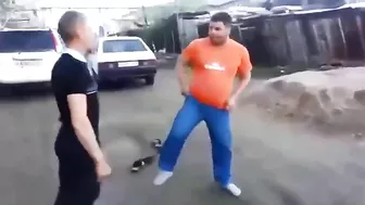 Fat Man Immediately Faces Legal Sanctions For Bullying