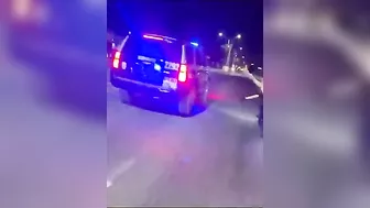 Woman On Motorcycle Insults Police