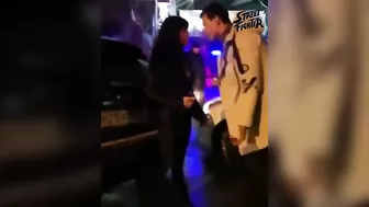 Right-handed Woman Vs. Big Man Who Is About To Be Humiliated