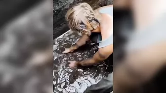 Finding A Bottle That Had Been Buried For Centuries