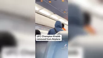 Former UFC Champion Khabib Nurmagomedov Kicked Off Plane
