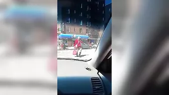 Funny Old People In New York