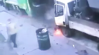 Garbage Man Spends His Last Day On The Job On Watch