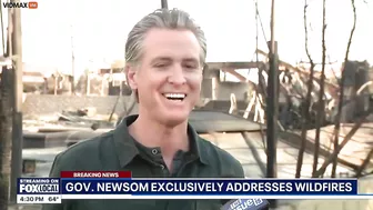 Gavin Newsom Smiles And Dances
