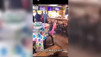 Huge Black Man Brutally Attacks Old Man