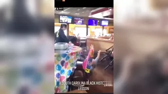 Huge Black Man Brutally Attacks Old Man