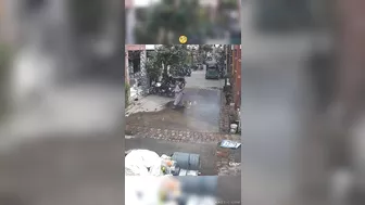 Huge Water Tank Collapses In India, Crushes Woman To Death