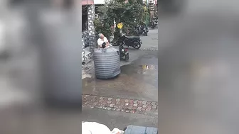 Huge Water Tank Collapses In India, Crushes Woman To Death