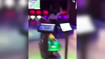Girl Knocks Boyfriend Down With Bowling Ball And Then Launches A Fight