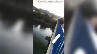 A Group Of People Walking Found A Man Jumping From A Bridge And Died