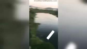 A Group Of People Walking Found A Man Jumping From A Bridge And Died
