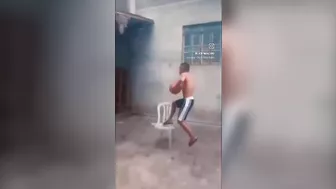 He Believes He Can Fly.